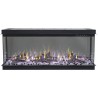 IMPERIAL 36" - trójwymiarowy Kominek elektryczny LED ścienny AFLAMO - MODEL 2019