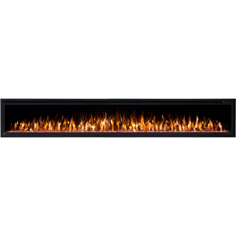 Kominek elektryczny LED ścienny / wkład elektryczny ROYAL 72" AFLAMO