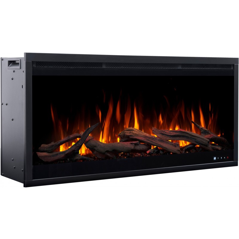 ROYAL 3D 120 cm, caminetto elettrico da incasso AFLAMO