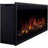 ROYAL 3D 120 cm, caminetto elettrico da incasso AFLAMO
