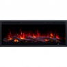 ROYAL 3D 140 cm, caminetto elettrico da incasso AFLAMO