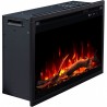 AFLAMO 3D 80x60 cm, caminetto elettrico da incasso