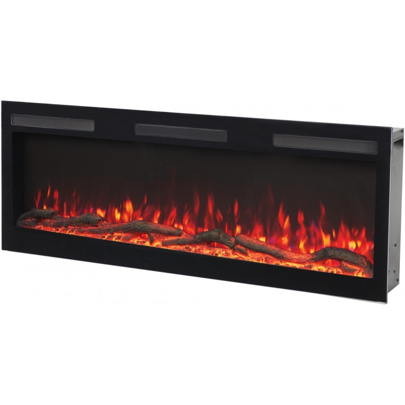 MAJESTIC PRO 107cm + Sound, AFLAMO Camino elettrico a parete e a integrato